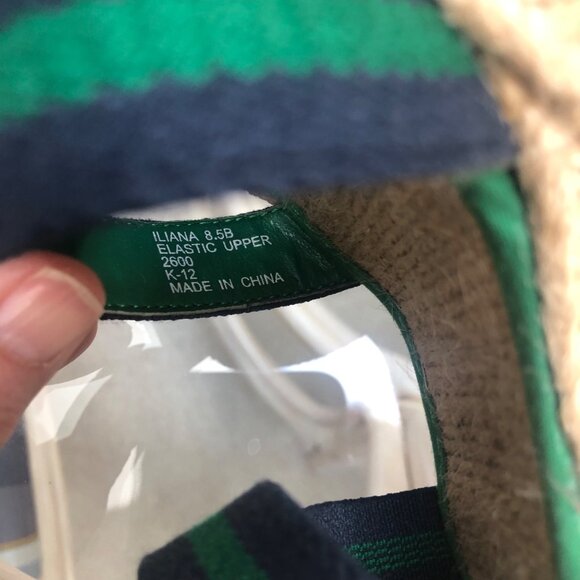 Lauren Ralph Lauren Espadrille Wedge Sandals Sz 8.5B Elastic Upper Preppy NOTE - Picture 9 of 16